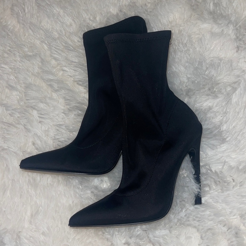 Black booties